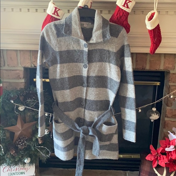 Horny Toad wool blend long cardigan sweater Extra Small - Picture 2 of 7